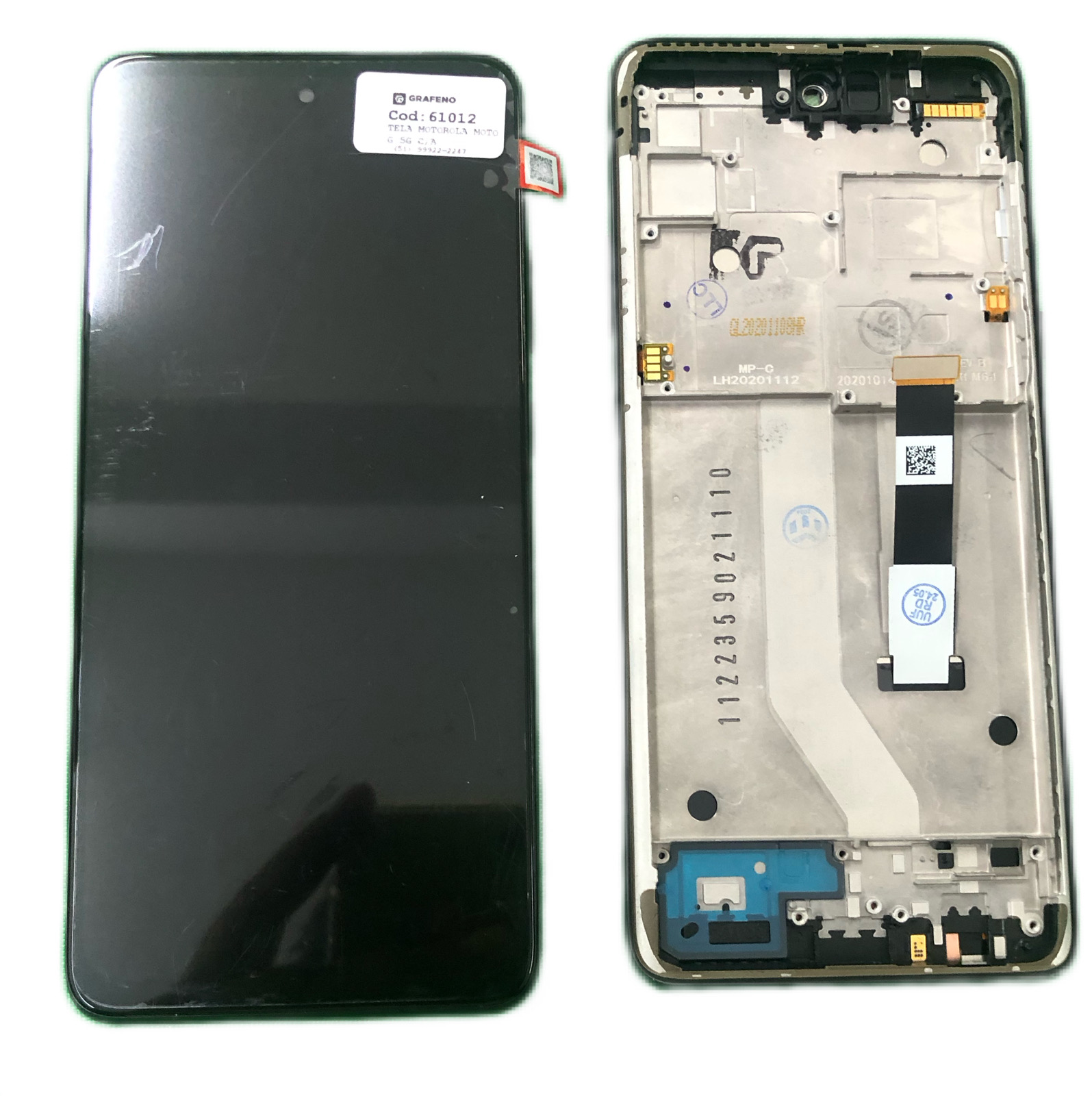 TELA MOTOROLA MOTO G 5G C/A