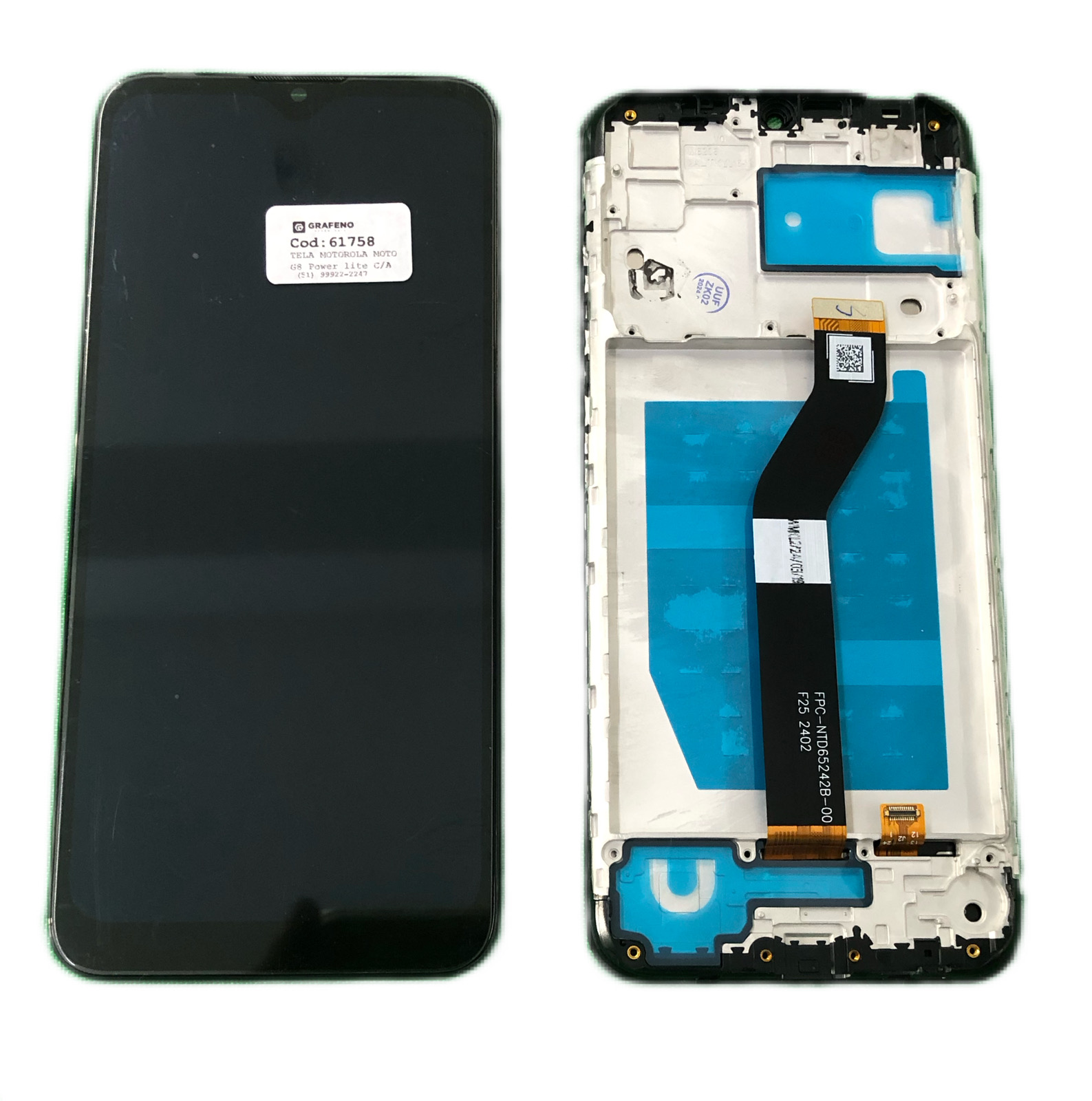 TELA MOTOROLA MOTO G8 Power lite C/A