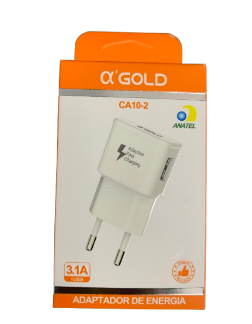 FONTE DE ENERGIA PARA CELULAR 3.1A GOLD